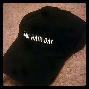 "Bad hair day" baseball cap